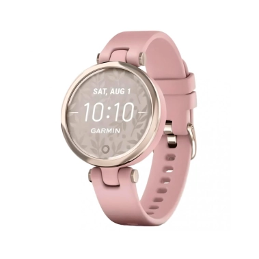 Спортивные часы Garmin Lily Sport Edition - Cream Gold Bezel with Dust Rose Case and S. Band - цена, характеристики, отзывы, рассрочка, фото 1