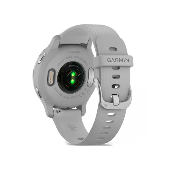 Спортивные часы Garmin Venu 2S Silver Stainless Steel Bezel with Mist Gray Case and Silicone Band - цена, характеристики, отзывы, рассрочка, фото 5