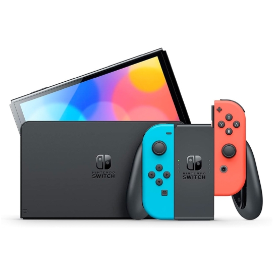 Ігрова консоль Nintendo Switch Neon Blue/Red - ціна, характеристики, відгуки, розстрочка, фото 1