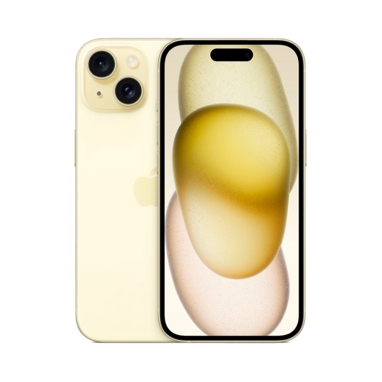 Apple iPhone 15 128 Gb Yellow - ціна, характеристики, відгуки, розстрочка, фото 1