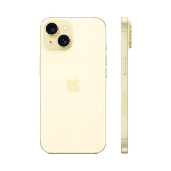 Apple iPhone 15 128 Gb Yellow Global - ціна, характеристики, відгуки, розстрочка, фото 3