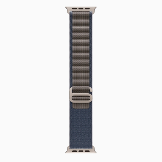 Apple Watch Ultra 2 + LTE 49mm Titanium Case with Blue Alpine Loop - ціна, характеристики, відгуки, розстрочка, фото 2
