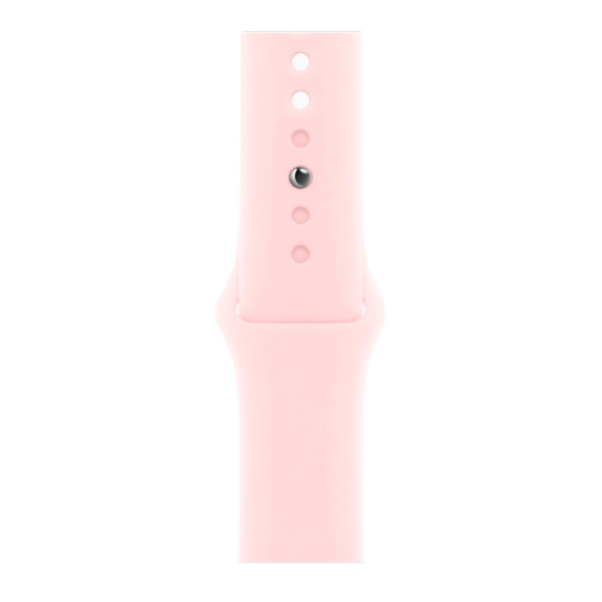 Apple Watch 9 45mm Pink Aluminum Case with Light Pink Sport Band - M/L - ціна, характеристики, відгуки, розстрочка, фото 3