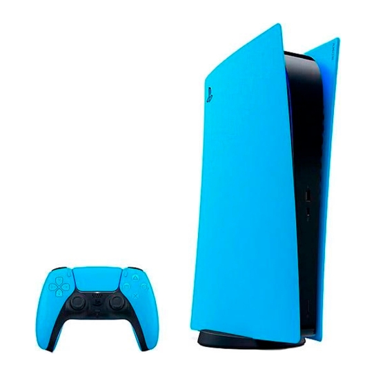 Ігрова приставка Sony PlayStation 5 Digital Edition Custom Starlight Blue - ціна, характеристики, відгуки, розстрочка, фото 1