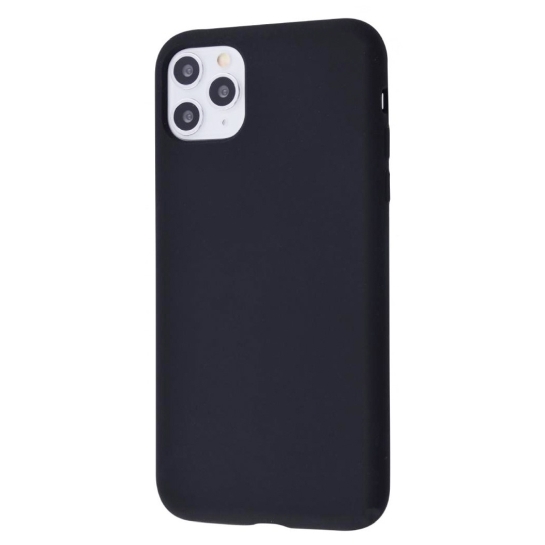 Чехол Wave Full Silicone Cover iPhone 11 Pro Max Black - цена, характеристики, отзывы, рассрочка, фото 1