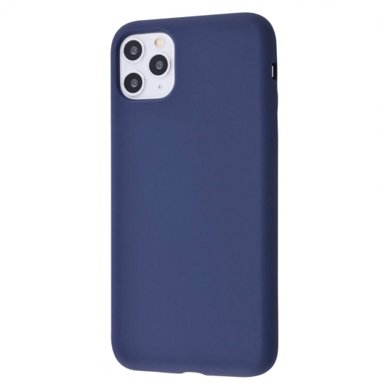 Чохол Wave Full Silicone Cover iPhone 11 Pro Max Dark Blue - ціна, характеристики, відгуки, розстрочка, фото 1
