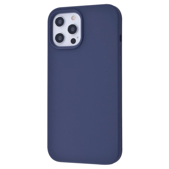 Чехол Wave Full Silicone Cover iPhone 12 Pro Max Dark Blue