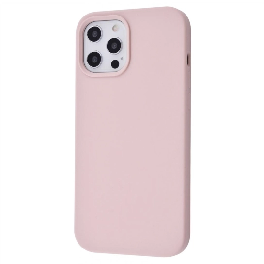 Чехол Wave Full Silicone Cover iPhone 12 Pro Max Pink Sand