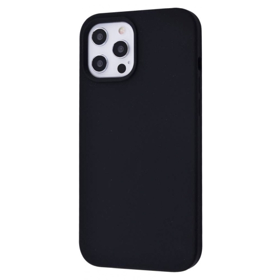 Чохол Wave Full Silicone Cover iPhone 12 Pro Max Black - цена, характеристики, отзывы, рассрочка, фото 1