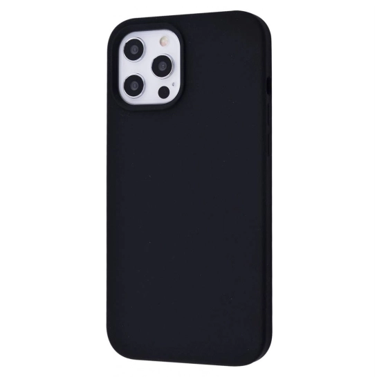 Чохол Wave Full Silicone Cover iPhone 12 Pro Max Black