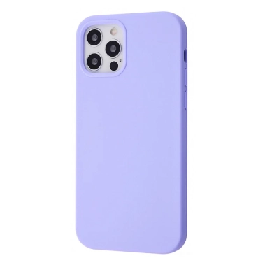 Чохол Wave Full Silicone Cover iPhone 12/12 Pro Light Purple - цена, характеристики, отзывы, рассрочка, фото 1