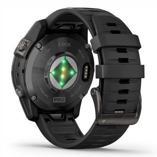 Смарт-годинник Garmin Epix Pro Gen 2 47mm Slate Gray with Black Band - ціна, характеристики, відгуки, розстрочка, фото 5