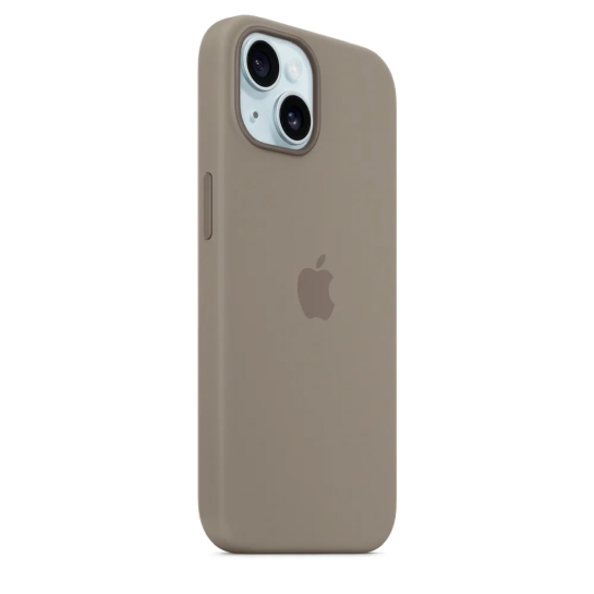 Чохол Apple Silicone Case with MagSafe for iPhone 15 Clay - ціна, характеристики, відгуки, розстрочка, фото 2