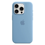 Чехол Apple Silicone Case with MagSafe for iPhone 15 Pro Winter Blue