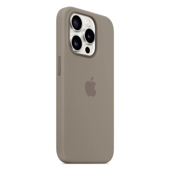 Чехол Apple Silicone Case with MagSafe for iPhone 15 Pro Clay - цена, характеристики, отзывы, рассрочка, фото 2