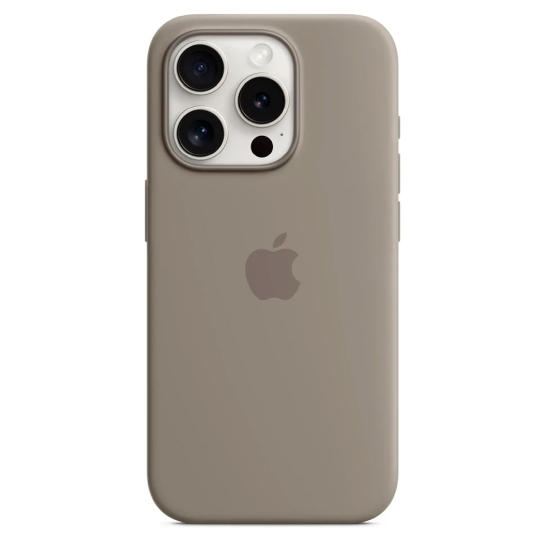 Чохол Apple Silicone Case with MagSafe for iPhone 15 Pro Max Clay - ціна, характеристики, відгуки, розстрочка, фото 1