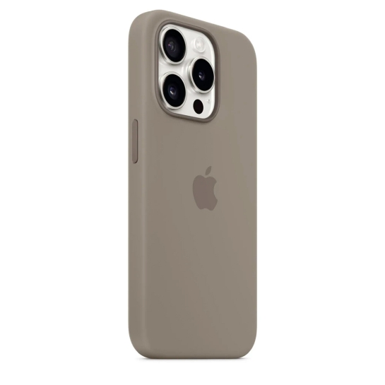 Чохол Apple Silicone Case with MagSafe for iPhone 15 Pro Max Clay - ціна, характеристики, відгуки, розстрочка, фото 2