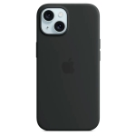 Чехол Apple Silicone Case with MagSafe for iPhone 15 Plus Black
