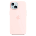 Чехол Apple Silicone Case with MagSafe for iPhone 15 Plus Light Pink