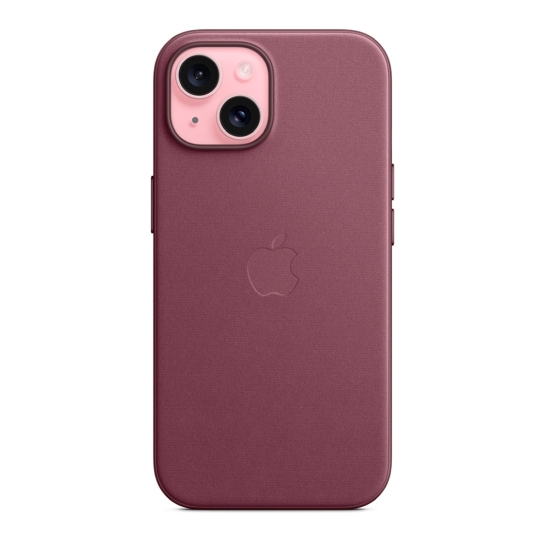 Чохол Apple FineWoven Case with MagSafe for iPhone 15 Plus Mulberry - ціна, характеристики, відгуки, розстрочка, фото 4