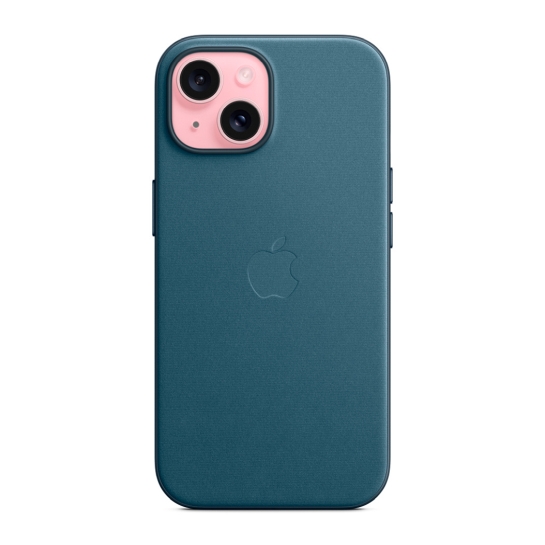 Чехол Apple FineWoven Case with MagSafe for iPhone 15 Plus Pacific Blue - цена, характеристики, отзывы, рассрочка, фото 5