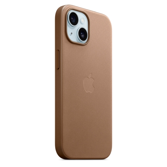 Чехол Apple FineWoven Case with MagSafe for iPhone 15 Plus Taupe - цена, характеристики, отзывы, рассрочка, фото 2