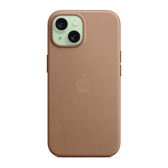 Чехол Apple FineWoven Case with MagSafe for iPhone 15 Plus Taupe - цена, характеристики, отзывы, рассрочка, фото 4