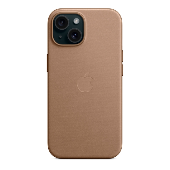 Чохол Apple FineWoven Case with MagSafe for iPhone 15 Plus Taupe - ціна, характеристики, відгуки, розстрочка, фото 5