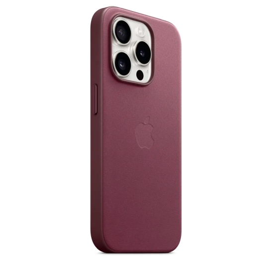 Чохол Apple FineWoven Case with MagSafe for iPhone 15 Pro Max Mulberry - ціна, характеристики, відгуки, розстрочка, фото 2