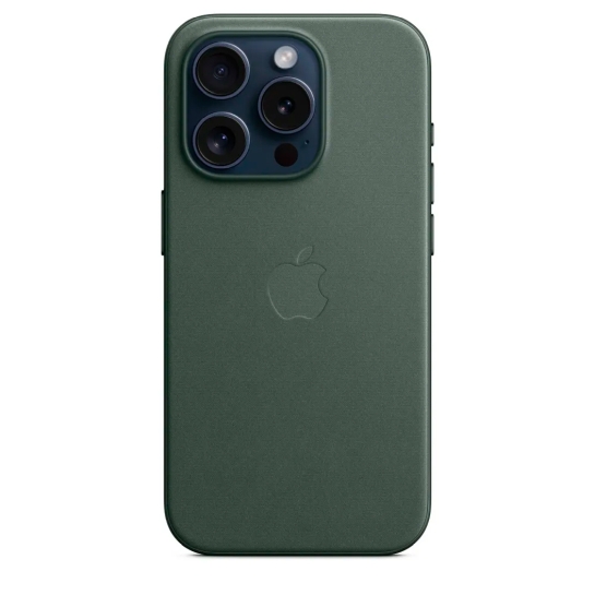 Чехол Apple FineWoven Case with MagSafe for iPhone 15 Pro Max Evergreen - цена, характеристики, отзывы, рассрочка, фото 6