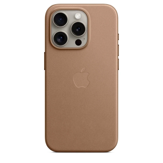 Чохол Apple FineWoven Case with MagSafe for iPhone 15 Pro Max Taupe - ціна, характеристики, відгуки, розстрочка, фото 6