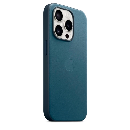 Чехол Apple FineWoven Case with MagSafe for iPhone 15 Pro Max Pacific Blue - цена, характеристики, отзывы, рассрочка, фото 2