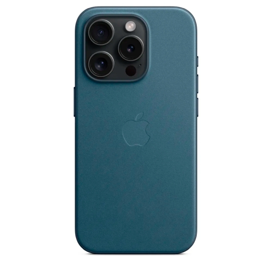 Чехол Apple FineWoven Case with MagSafe for iPhone 15 Pro Max Pacific Blue - цена, характеристики, отзывы, рассрочка, фото 4