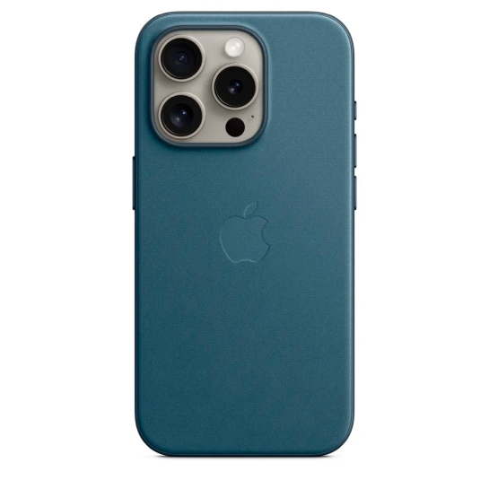 Чохол Apple FineWoven Case with MagSafe for iPhone 15 Pro Max Pacific Blue - ціна, характеристики, відгуки, розстрочка, фото 6