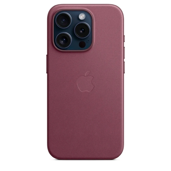 Чохол Apple FineWoven Case with MagSafe for iPhone 15 Pro Mulberry - ціна, характеристики, відгуки, розстрочка, фото 5