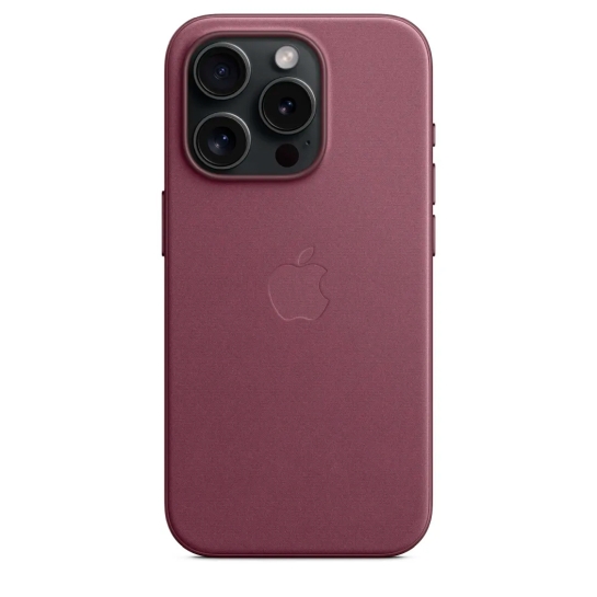 Чехол Apple FineWoven Case with MagSafe for iPhone 15 Pro Mulberry - цена, характеристики, отзывы, рассрочка, фото 6