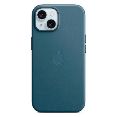 Чехол Apple FineWoven Case with MagSafe for iPhone 15 Pacific Blue - цена, характеристики, отзывы, рассрочка, фото 1