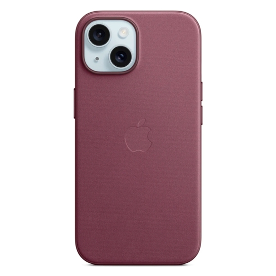 Чохол Apple FineWoven Case with MagSafe for iPhone 15 Mulberry - цена, характеристики, отзывы, рассрочка, фото 1