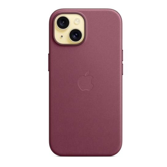 Чохол Apple FineWoven Case with MagSafe for iPhone 15 Mulberry - ціна, характеристики, відгуки, розстрочка, фото 7