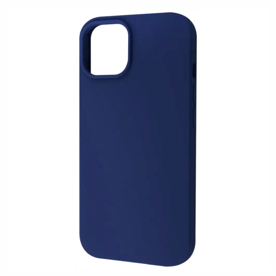 Чехол Wave Full Silicone Cover Case for iPhone 15 Deep Navy - цена, характеристики, отзывы, рассрочка, фото 1