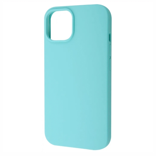 Чохол Wave Full Silicone Cover Case for iPhone 15 Pro Max Turquoise - цена, характеристики, отзывы, рассрочка, фото 1