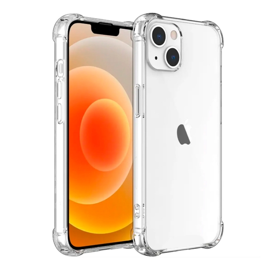 Чохол WXD Protection Silicone Case for iPhone 15 Transparent Clear - ціна, характеристики, відгуки, розстрочка, фото 1