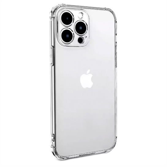 Чохол WXD Protection Silicone Case for iPhone 15 Pro Max Transparent Clear - цена, характеристики, отзывы, рассрочка, фото 1
