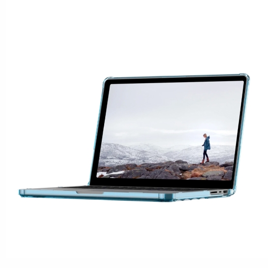 Чехол UAG [U] Lucent для MacBook 14" 2021 Cerulean - цена, характеристики, отзывы, рассрочка, фото 5