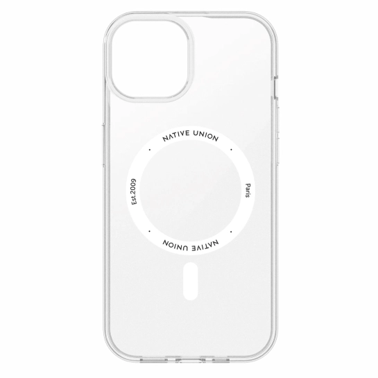 Чехол Native Union Clear Case with MagSafe for iPhone 15