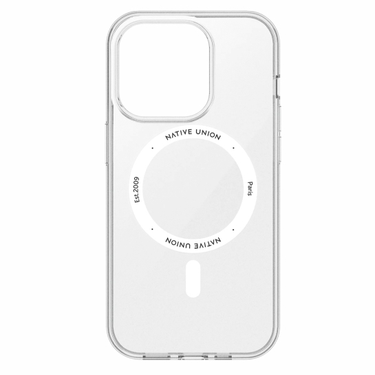 Чохол Native Union Clear Case with MagSafe for iPhone 15 Pro - ціна, характеристики, відгуки, розстрочка, фото 1