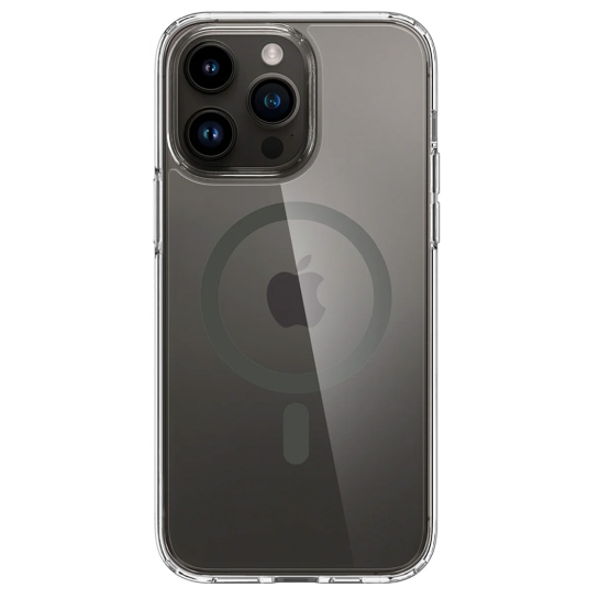 Чохол Spigen Ultra Hybrid MagFit for iPhone 14 Pro Max Graphite - цена, характеристики, отзывы, рассрочка, фото 1