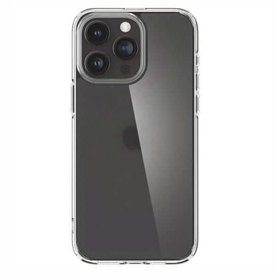 Чехол Spigen Crystal Hybrid Case for iPhone 15 Pro Max Crystal Clear - цена, характеристики, отзывы, рассрочка, фото 1