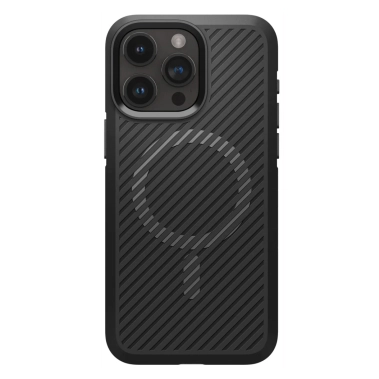 Чехол Spigen Core Armor MagFit for iPhone 15 Pro Matte Black - цена, характеристики, отзывы, рассрочка, фото 1