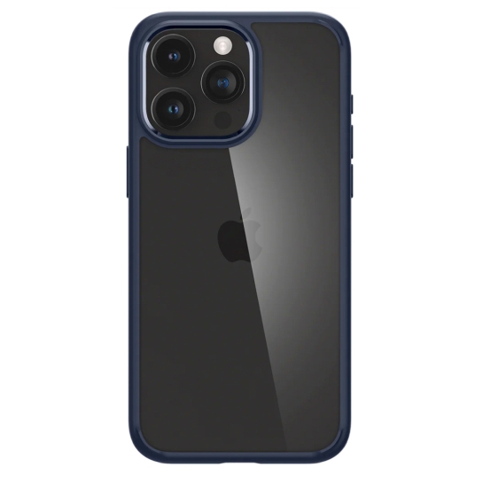 Чохол Spigen Ultra Hybrid for iPhone 15 Pro Max Navy Blue - ціна, характеристики, відгуки, розстрочка, фото 1